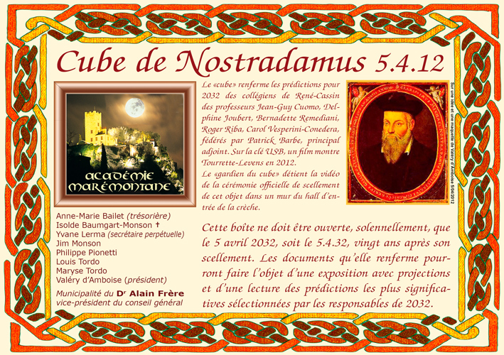Cube de Nostradamus