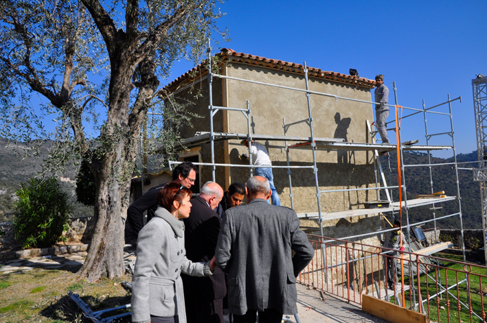 Travaux au château