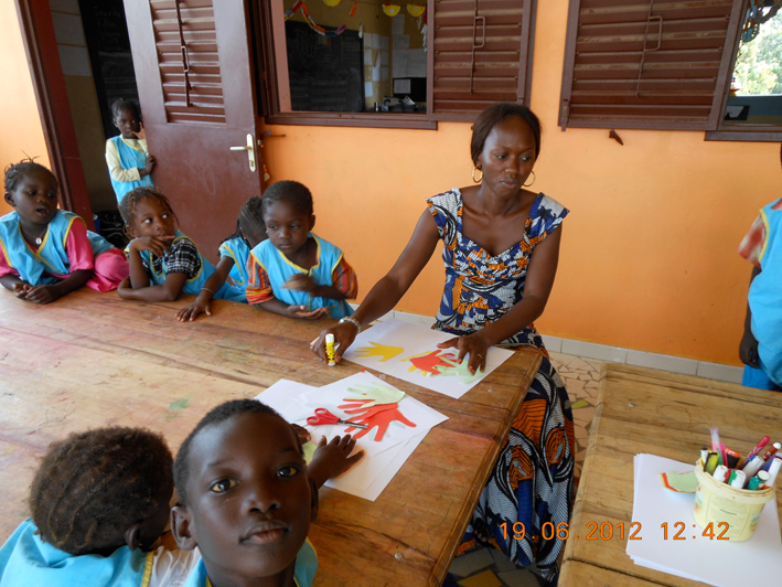 Ecole des Cajoutiers, Sénégal