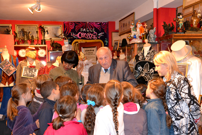 Maternelle au musée du cirque