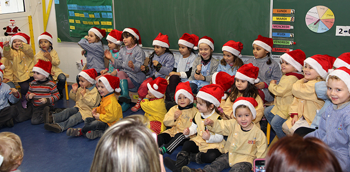 Chants de Noël à la maternelle