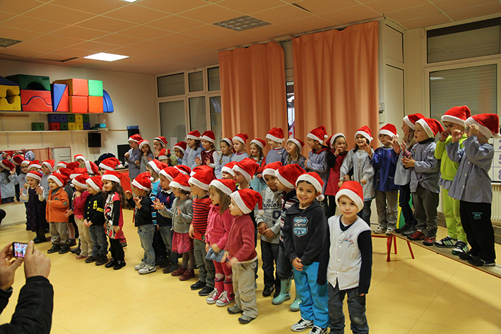 Chants de Noël à la maternelle