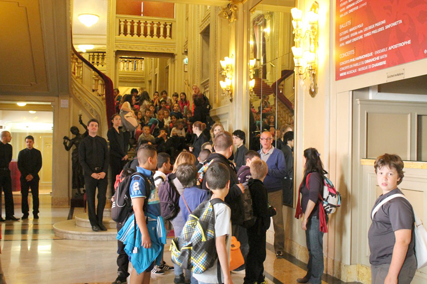 L'Ecole à l'Opéra