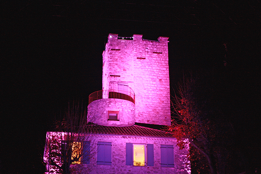 Château illuminé
