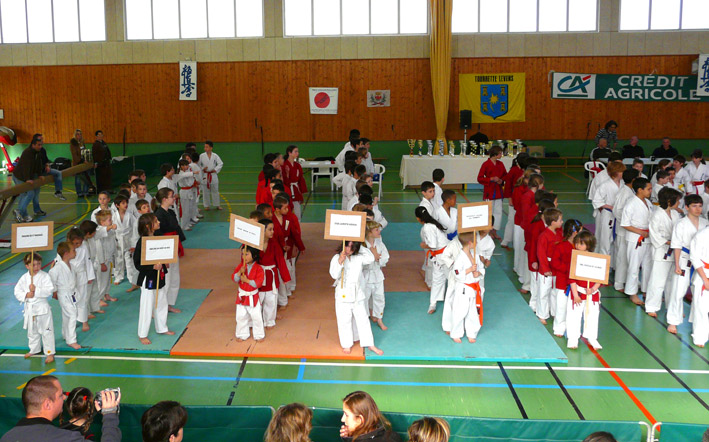 Karaté participants